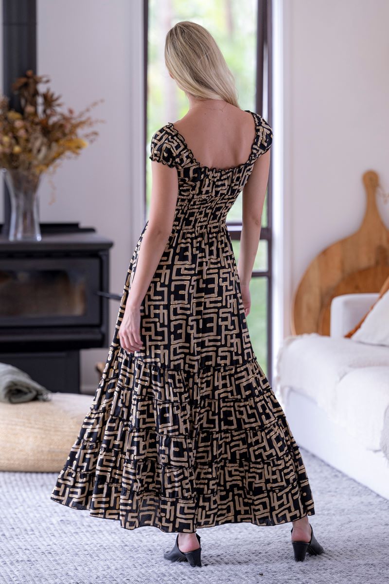 Geo Rosa Dress