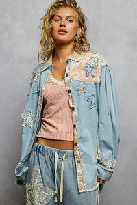 Star Floral Shirt - GWJ99