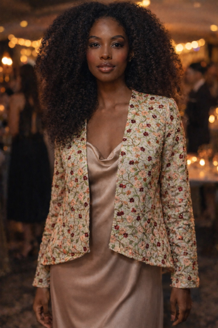 Festival Jacket - Nat/Peach - Samples