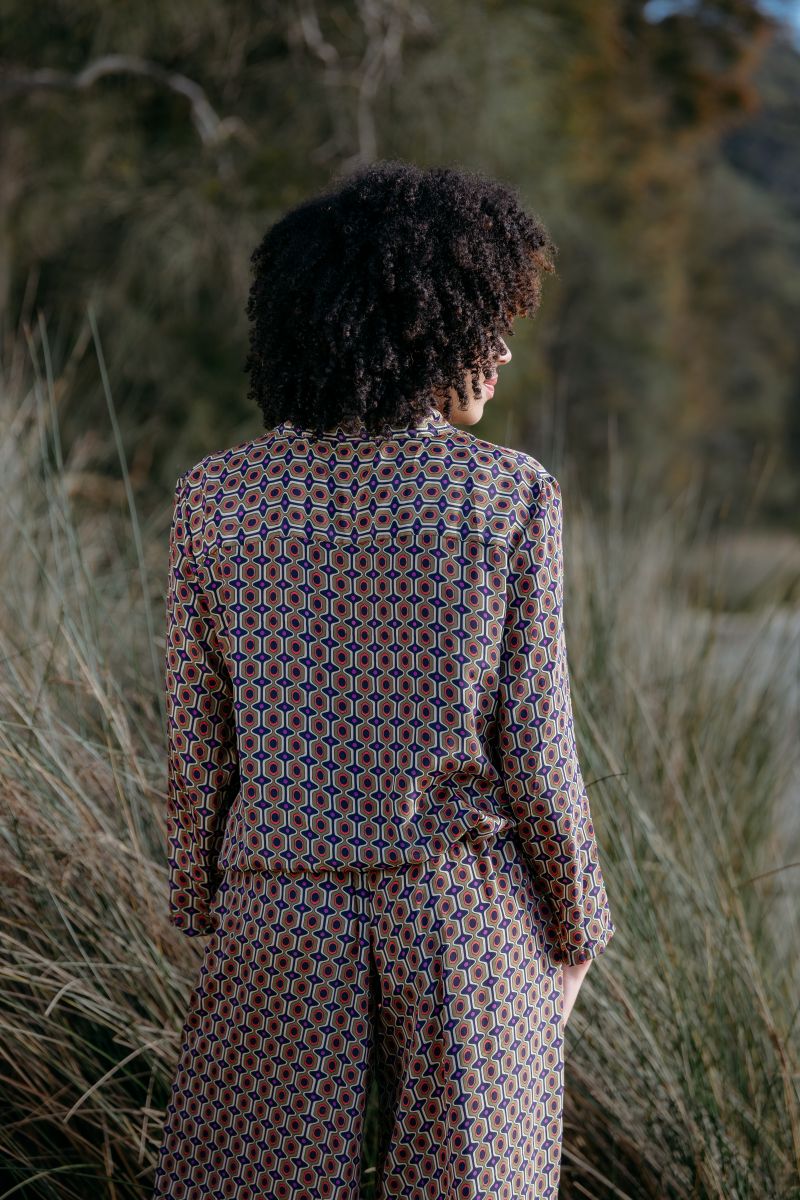 Janis Tie Shirt/Jacket