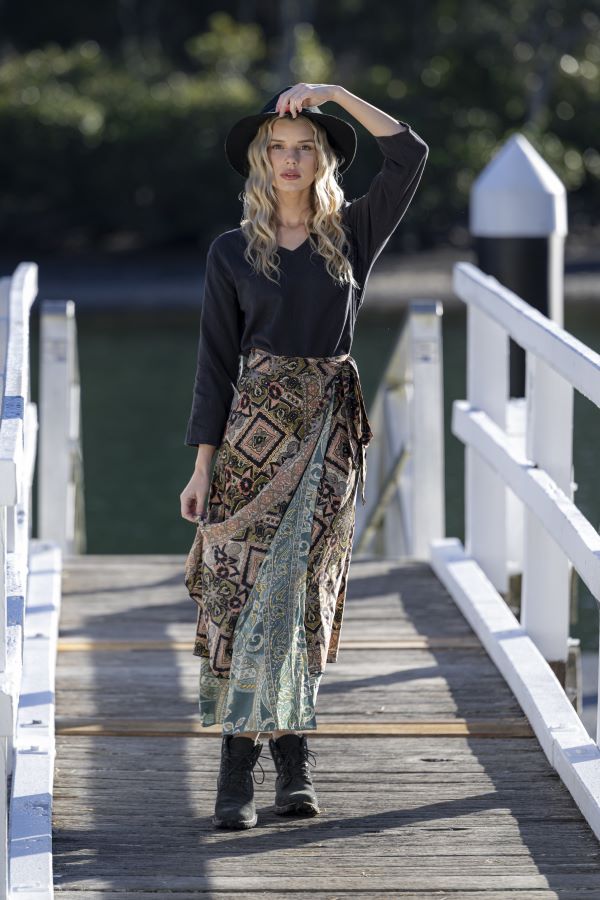 Keisha Rants Design 5 Ways to Style Your Wrap Skirt for the Perfect Beach Day Outfit ...