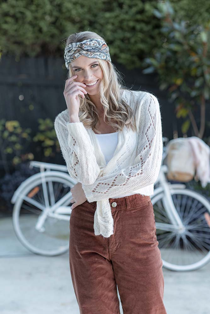 Knit Tie Top