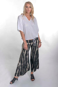 Laura Pants - Tie Dye Black