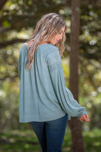 Seafoam Blouse