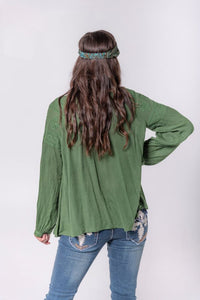 Laurel Blouse - Fern -