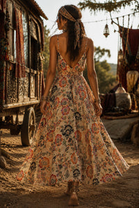 Lowanna Cotton V Dress