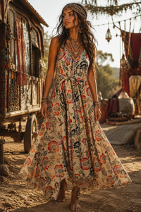 Lowanna Cotton V Dress