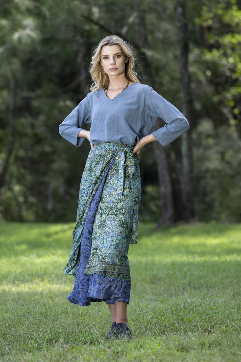 Lucinda Wrap Skirt