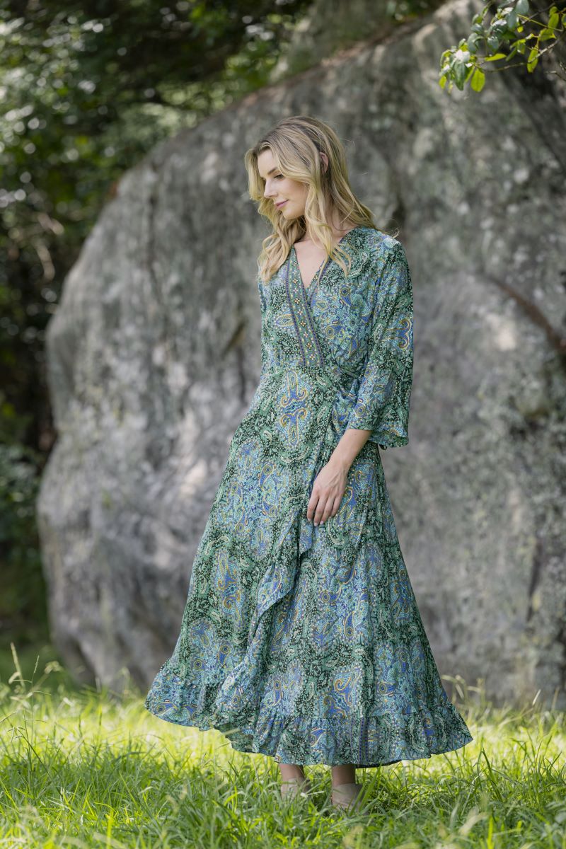 Lucinda Wrap Dress