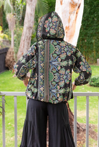 Myra Hooded Bomber Jacket
