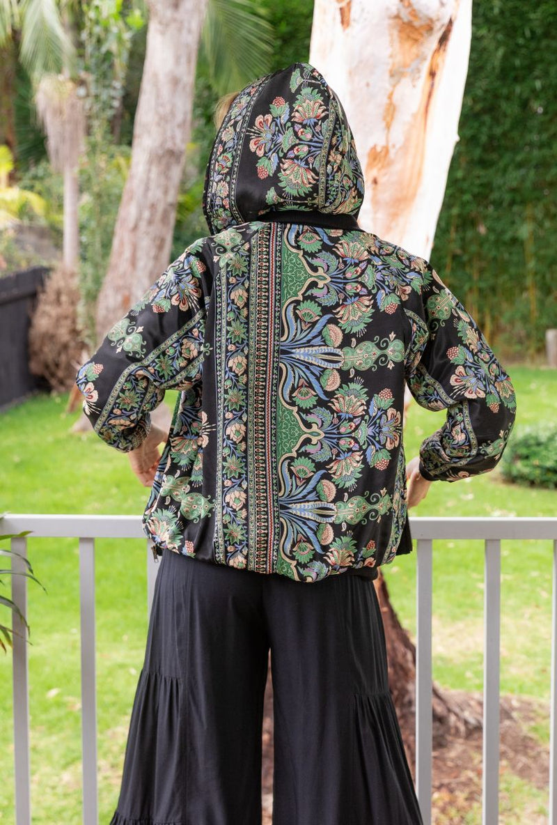 Myra Hooded Bomber Jacket