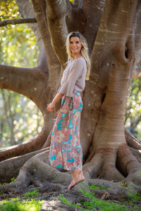 Mahala Wrap Skirt - Melon