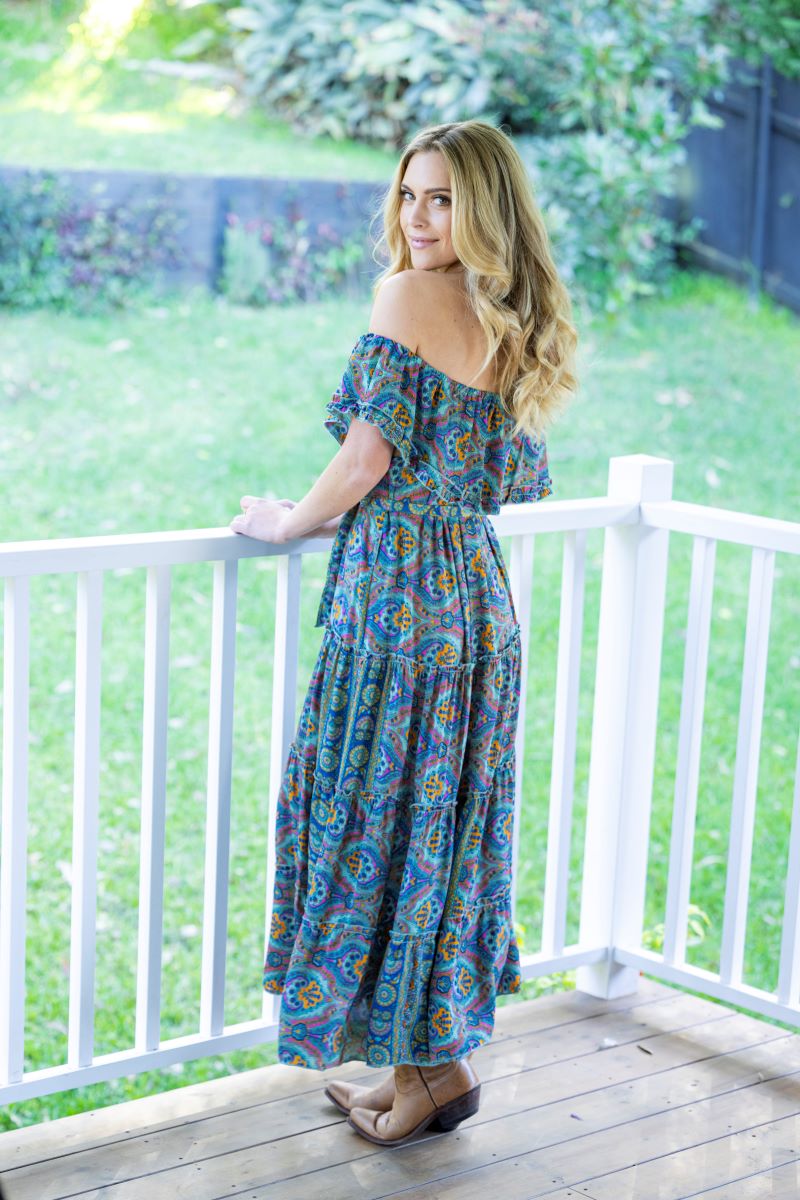 Malena Dress - Blue