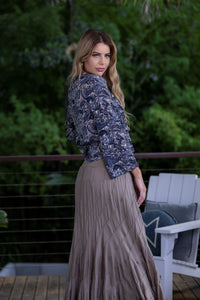Maryka Crossover Top