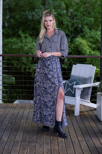 Maryka Split Skirt