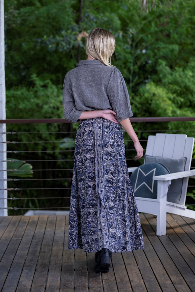 Maryka Split Skirt