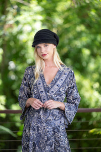 Maryka Long Sleeve Wrap Dress