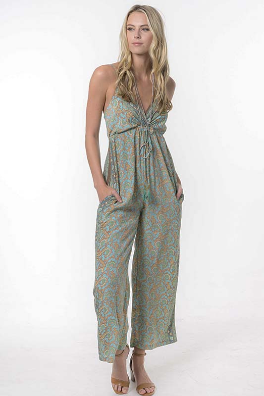 Maya Jumpsuit Aqua