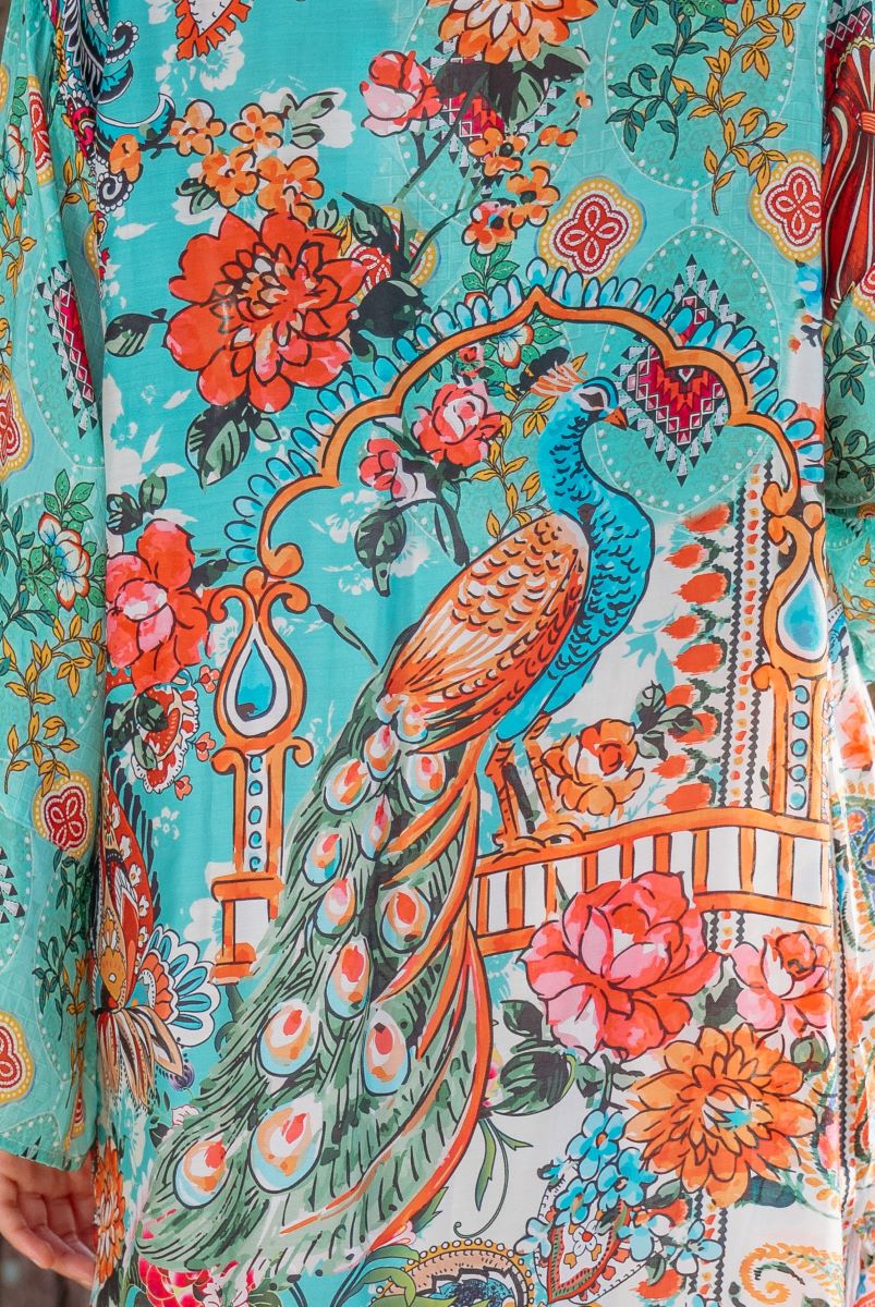 Mayura Cuff Sleeve V Neck Top