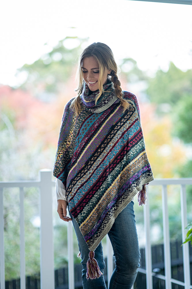 Mix Roll Poncho