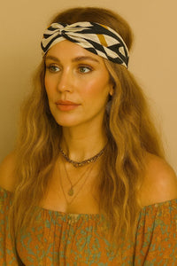 Monifa Cotton Headband, front view
