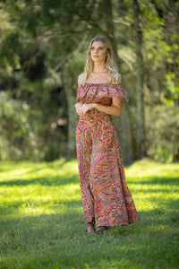 Boho Pants And Top Set