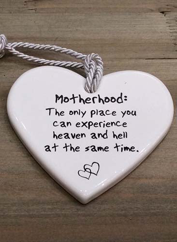 Motherhood - Ceramic Heart