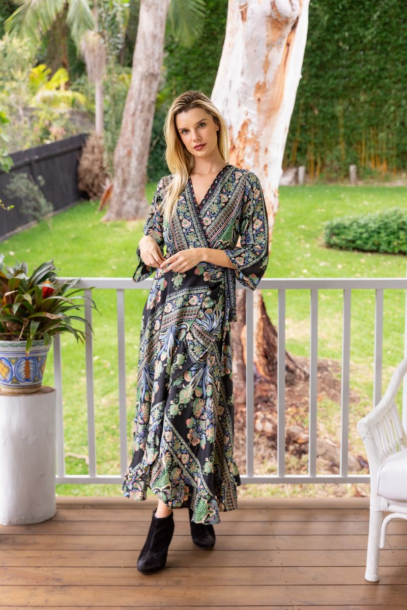 Myra Wrap Dress
