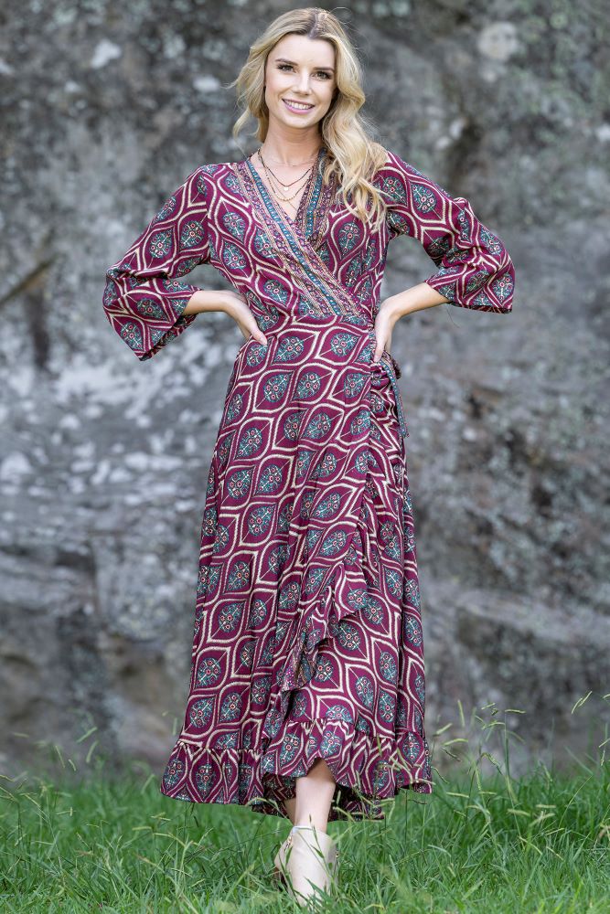 Noel Wrap Dress