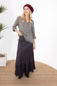 Nova Skirt - Charcoal