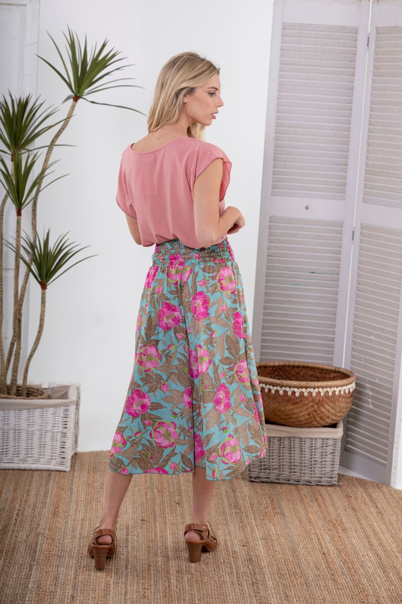 Peonie Wide Leg Crop Pants