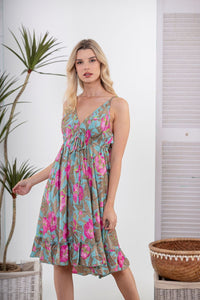 Peonie Short Gypsy Dress