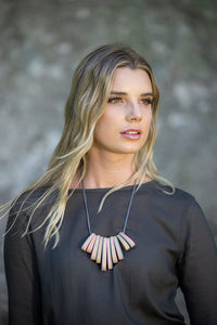 SA703 - Pink Drop Necklace