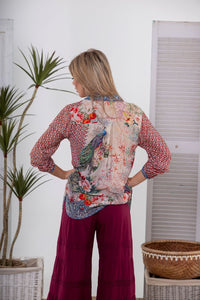 Plume Silk Shirt