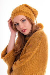 Pom Pom hat Mustard