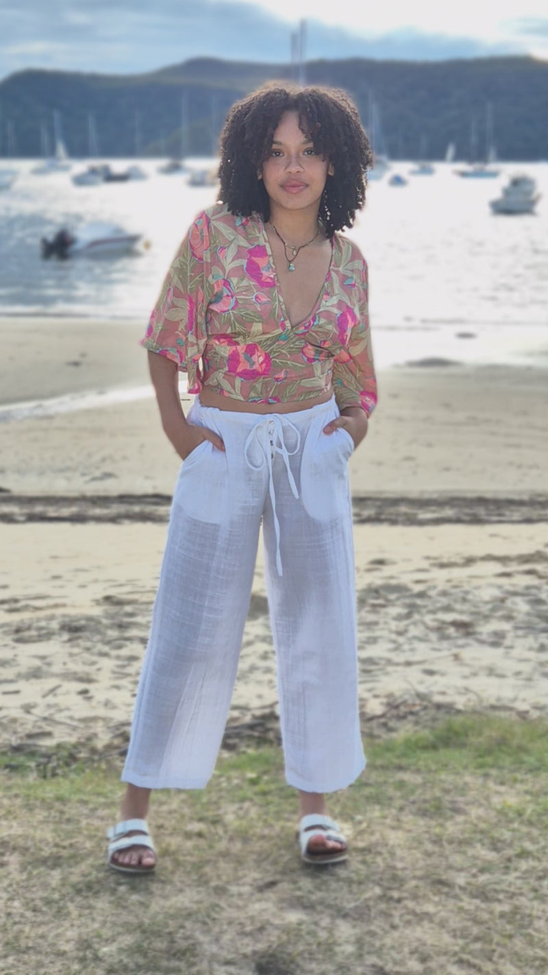 Bloss Flounce Sleeve Top