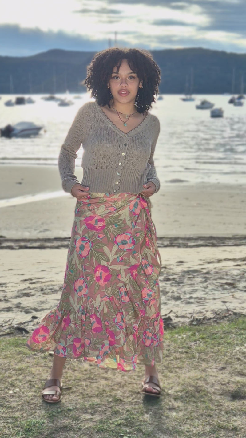 Bloss Frill Wrap Skirt