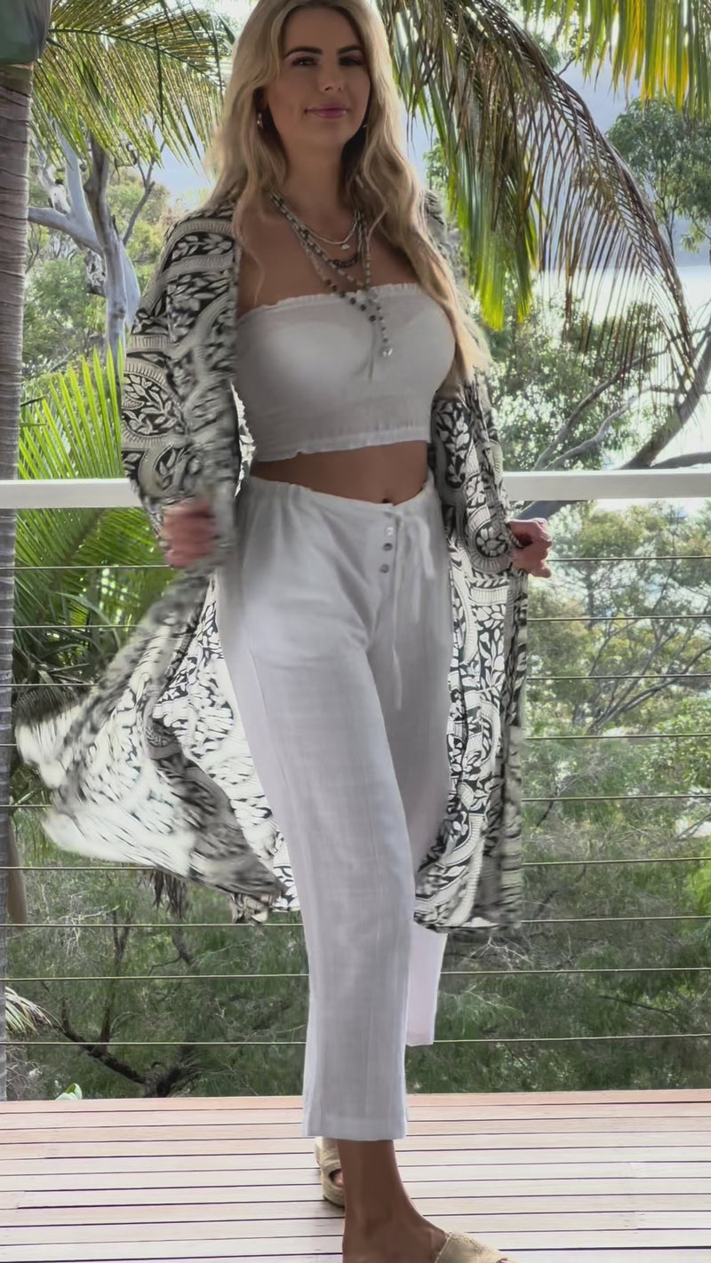 Leura Mid Length Kimono