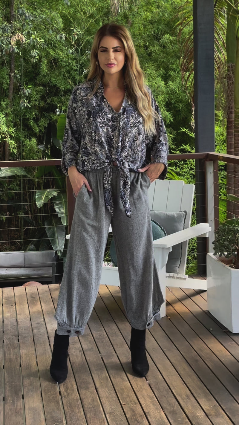 Maryka Collared Blouse