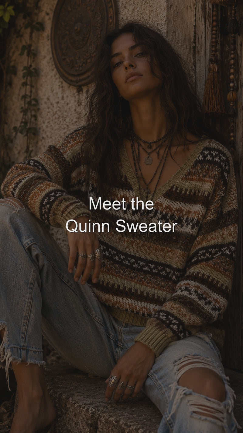 Quinn Sweater — styled reel