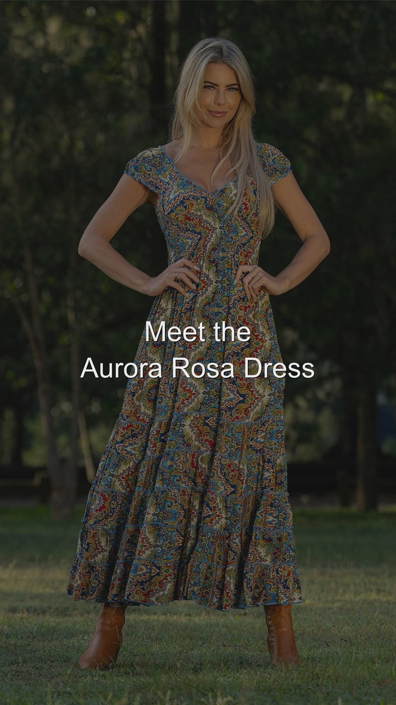 Aurora Rosa Dress — styled reel
