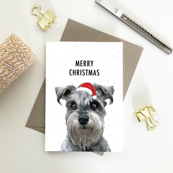 Xmas Cards and Tags - Schnauzer