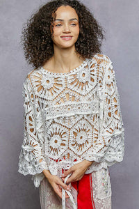 Crochet Lacey White -  SMC100