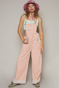 Rose Patch Overalls - SMP549