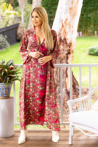 Sofia Flare Sleeve Maxi Dress