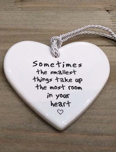 Sometimes the smallest - Ceramic Heart