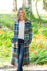 Mohair Knit Coat