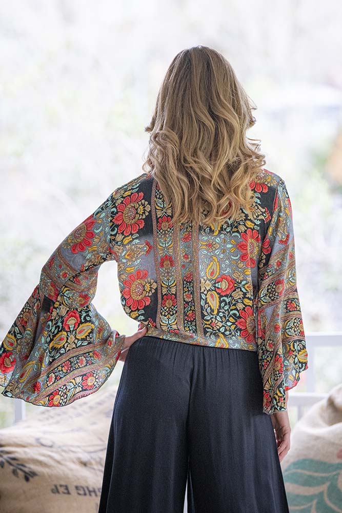 Sunset Bloom Top