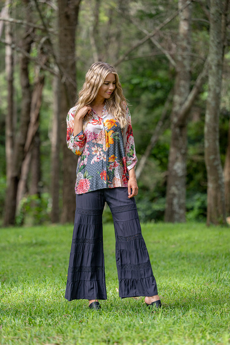 Wide Bottom Pants Women