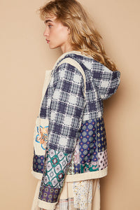 UWT292 - Patch Hoodie Jacket